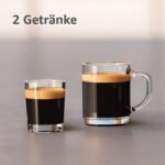 Philips 2200 Series Kaffeevollautomat - 2 Kaffeespezialitäten, Touch-Display, klassischer Milchaufschäumer, Keramikmahlwerk, Mattschwarz (EP2220/10)