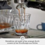 Sage - The Barista Express - Kaffeemaschine mit manuellem Milchaufschäumer & Mahlwerk - Automatisches Mahlen, individueller Milchschaum - Gebürsteter Edelstahl, Milchkännchen mit Temperaturregelung