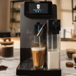 Cecotec Espresso Machine Super Automatic Cremmaet Latte Item 1500 W, 19 Bar, Thermoblock, 6 Drinks, 150 g Coffee Container, Cone Grinder, Automatic Cleaning, 1.1 L Water and 400 ml Milk Container