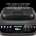 De’Longhi Magnifica Evo Next - Perfetto Kaffeevollautomat mit LatteCrema-Milchaufschäumer, 13 One-Touch-Getränke, Coffee- und Cappuccino Kaffeemaschine, farbiges Touch-Display, Titan (ECAM312.80.SB)