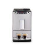 Melitta Caffeo Solo E950 slim fully automatic coffee machine with pre-brewing function 15 bar LED display height-adjustable coffee spout removable brewing unit