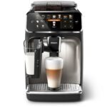 Philips Kaffeevollautomat der Serie 5400 – Espressomaschine für 12 Getränke, schnell reinigendes LatteGo System, intuitives TFT-Display, anpassbare Kaffeeeinstellungen (EP5441/50)
