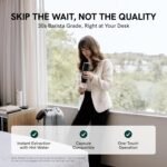 OutIn Nano Tragbare Espressomaschine mit Akku, für unterwegs oder Camping, Kaffeemaschine to go, mit elektrischer Selbsterhitzung über USB - C, 2 in 1 für gemahlenen kaffee und NS - kapseln